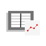 Financial closing and disclosure icon